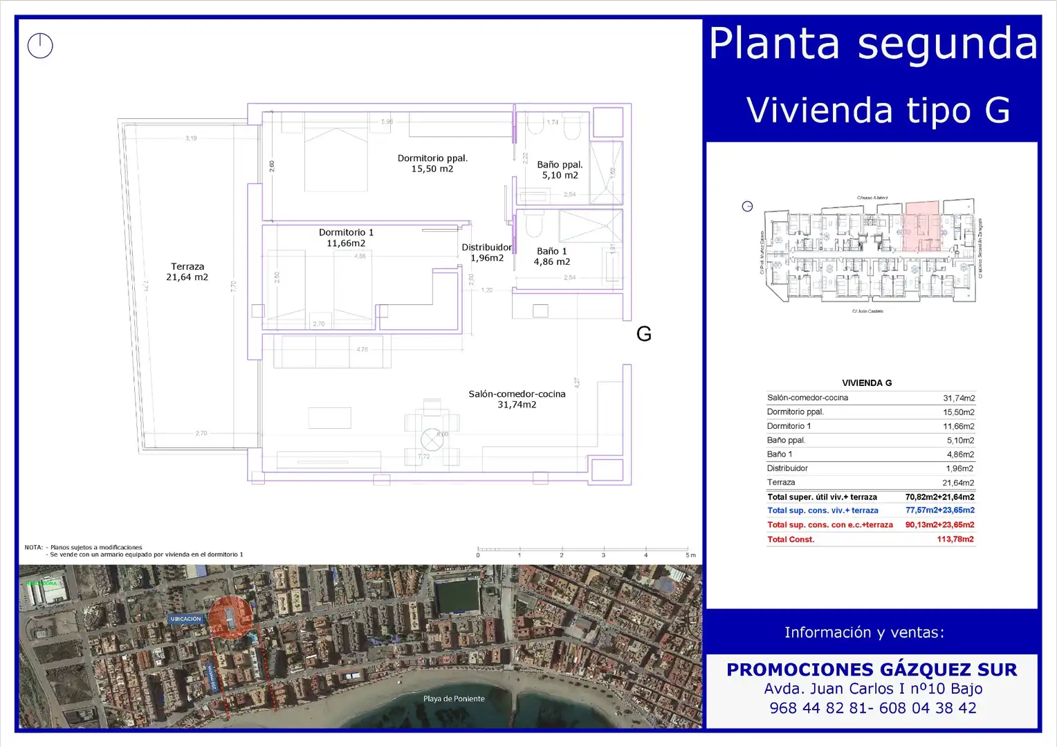 Àtic en venda en Águilas amb Terrassa i Piscina comunitària