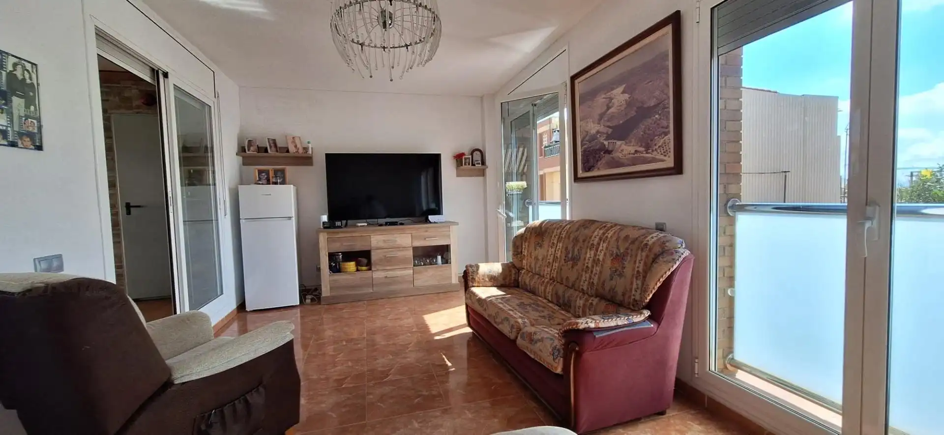 Sala d'estar de Casa o xalet en venda en Sabadell amb Calefacció, Terrassa i Traster