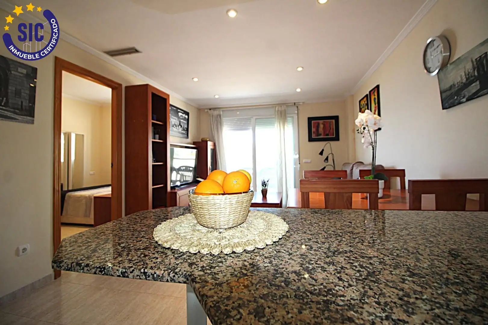 Cuina de Apartament en venda en Oropesa del Mar / Orpesa amb Aire condicionat, Terrassa i Moblat
