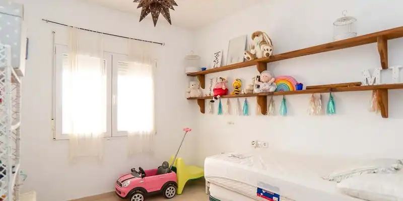 Dormitori de Casa o xalet en venda en Cartagena amb Aire condicionat, Jardí privat i Terrassa