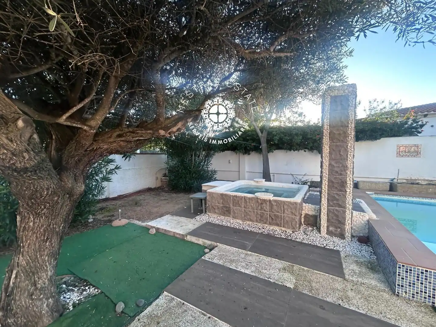 Jardí de Casa o xalet en venda en Mont-roig del Camp amb Aire condicionat, Calefacció i Terrassa