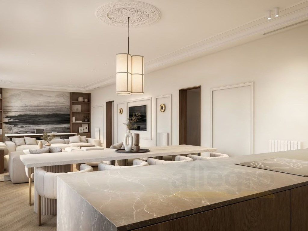 Kitchen of Flat for sale in  Madrid Capital  with Air Conditioner