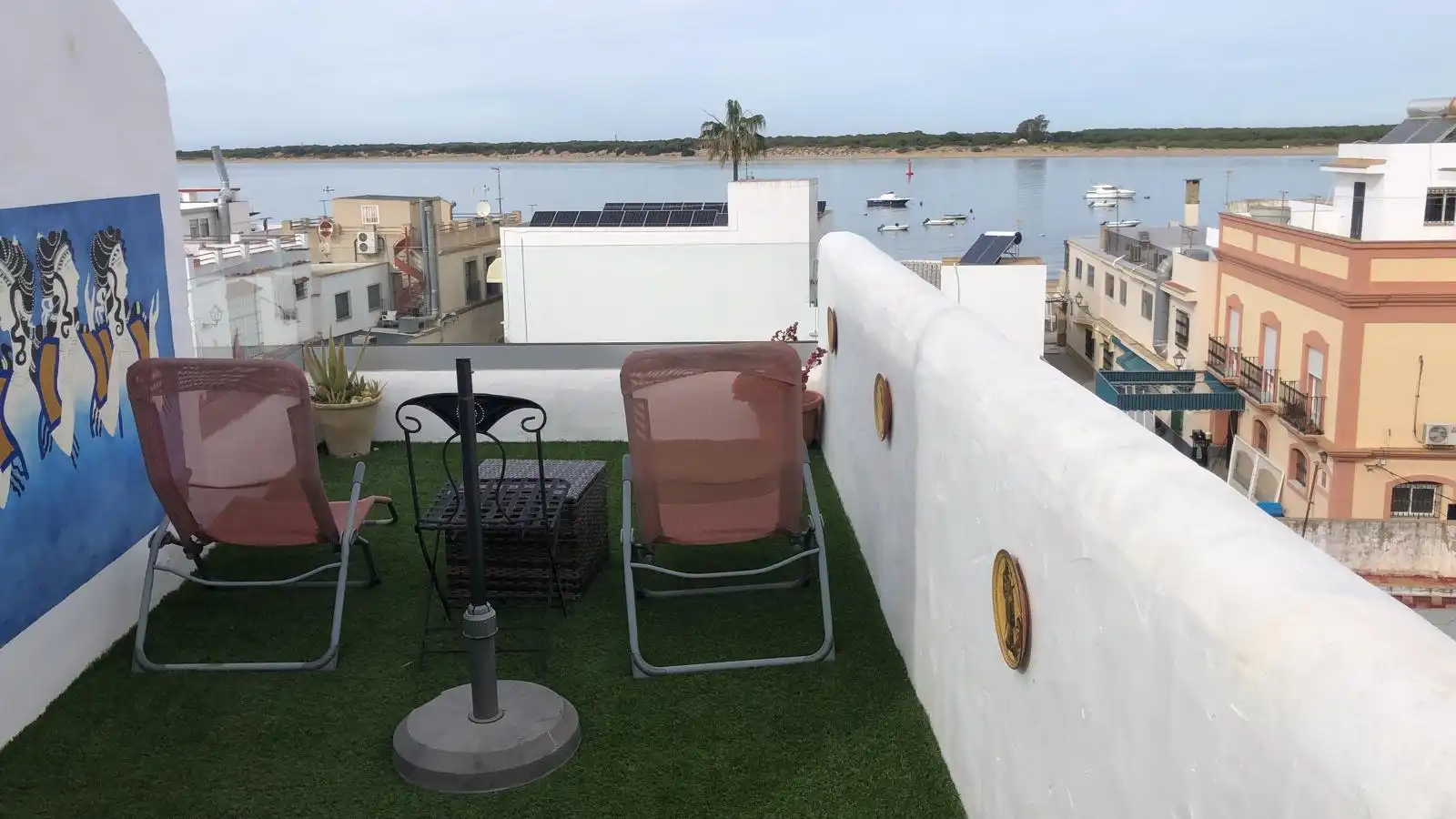 Terrace of Houses for rent in Sanlúcar de Barrameda  with Air Conditioner, Heating and Terrace