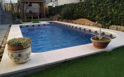 Swimming pool of House or chalet for sale in Pacs del Penedès  with Heating, Terrace and Swimming Pool