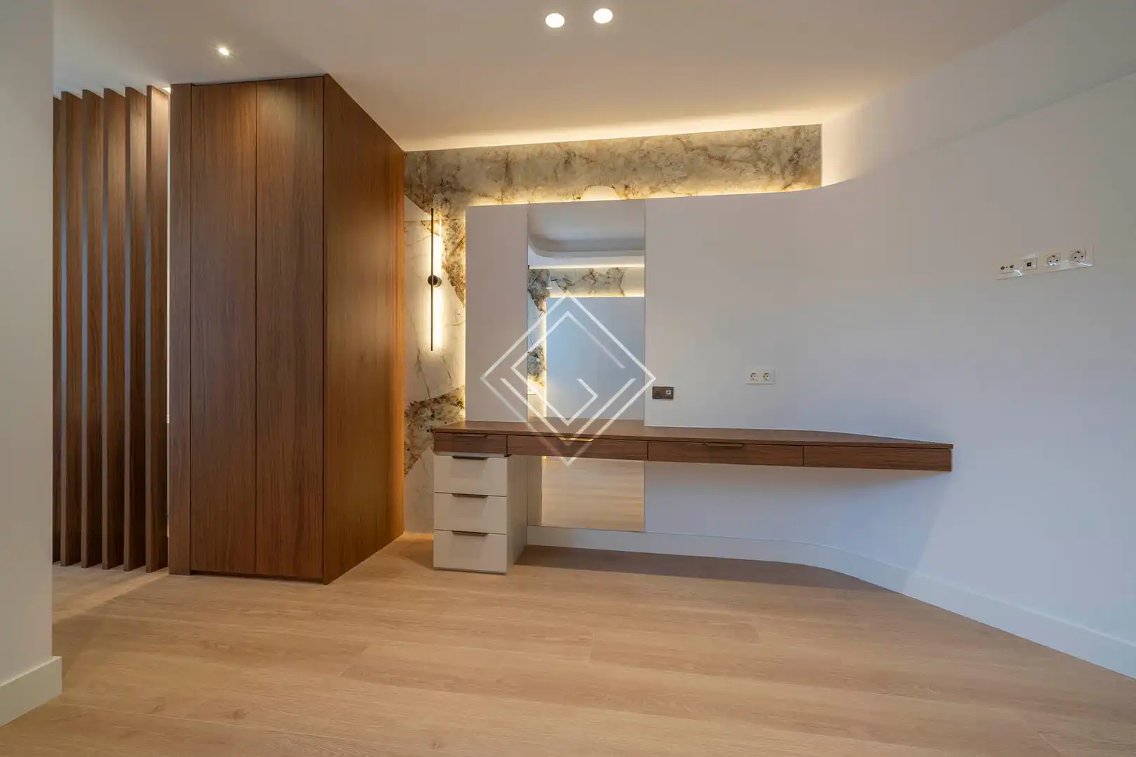 Schlafzimmer von Wohnung zum Verkauf in Madrid mit Klimaanlage, Heizung und Terrasse