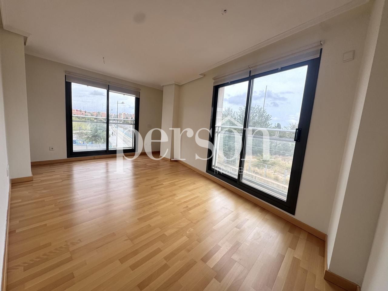 Bedroom of Flat to rent in  Valencia Capital  with Air Conditioner and Parquet flooring