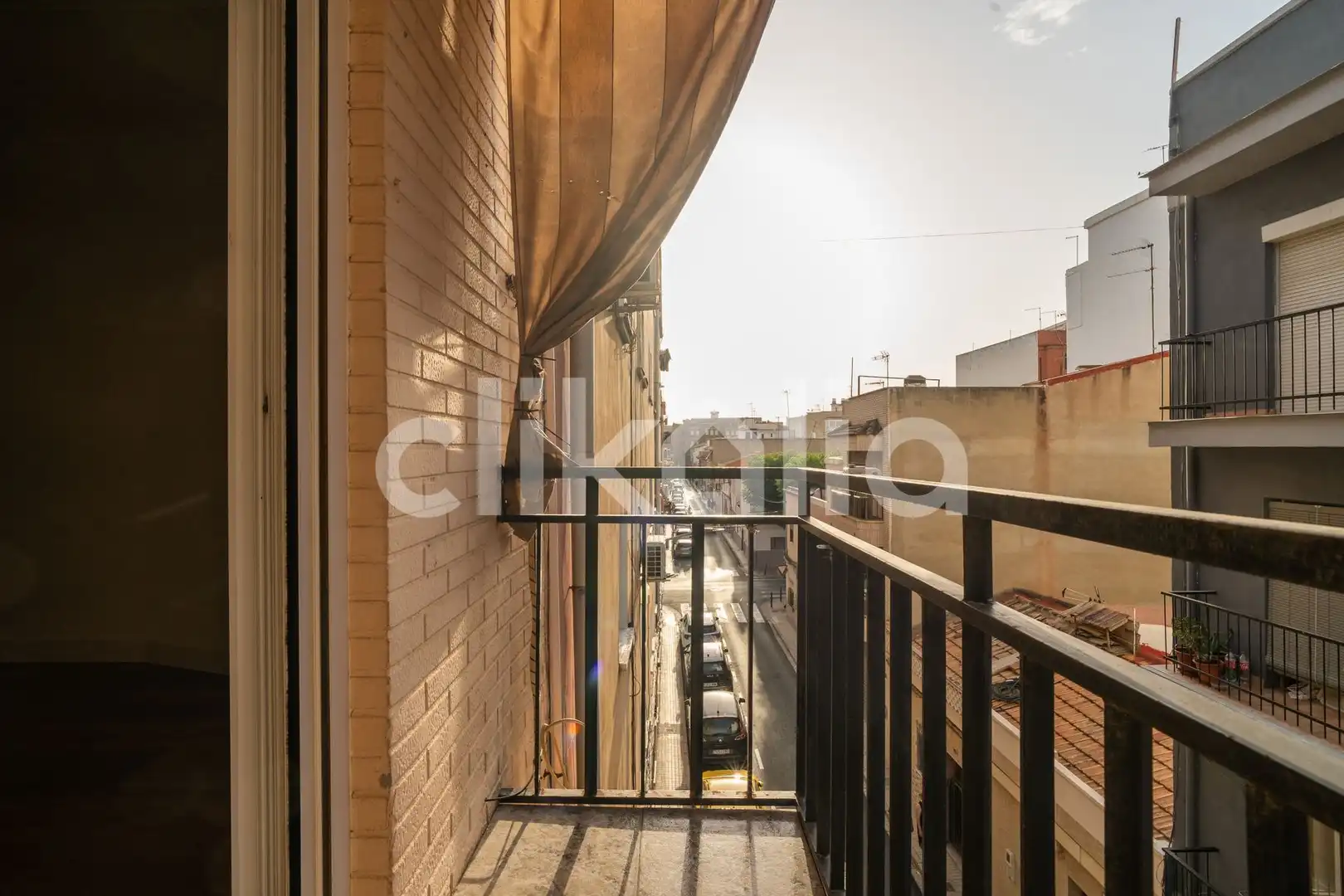Balcony of Flat for rent in Torrent  with Air Conditioner and Terrace