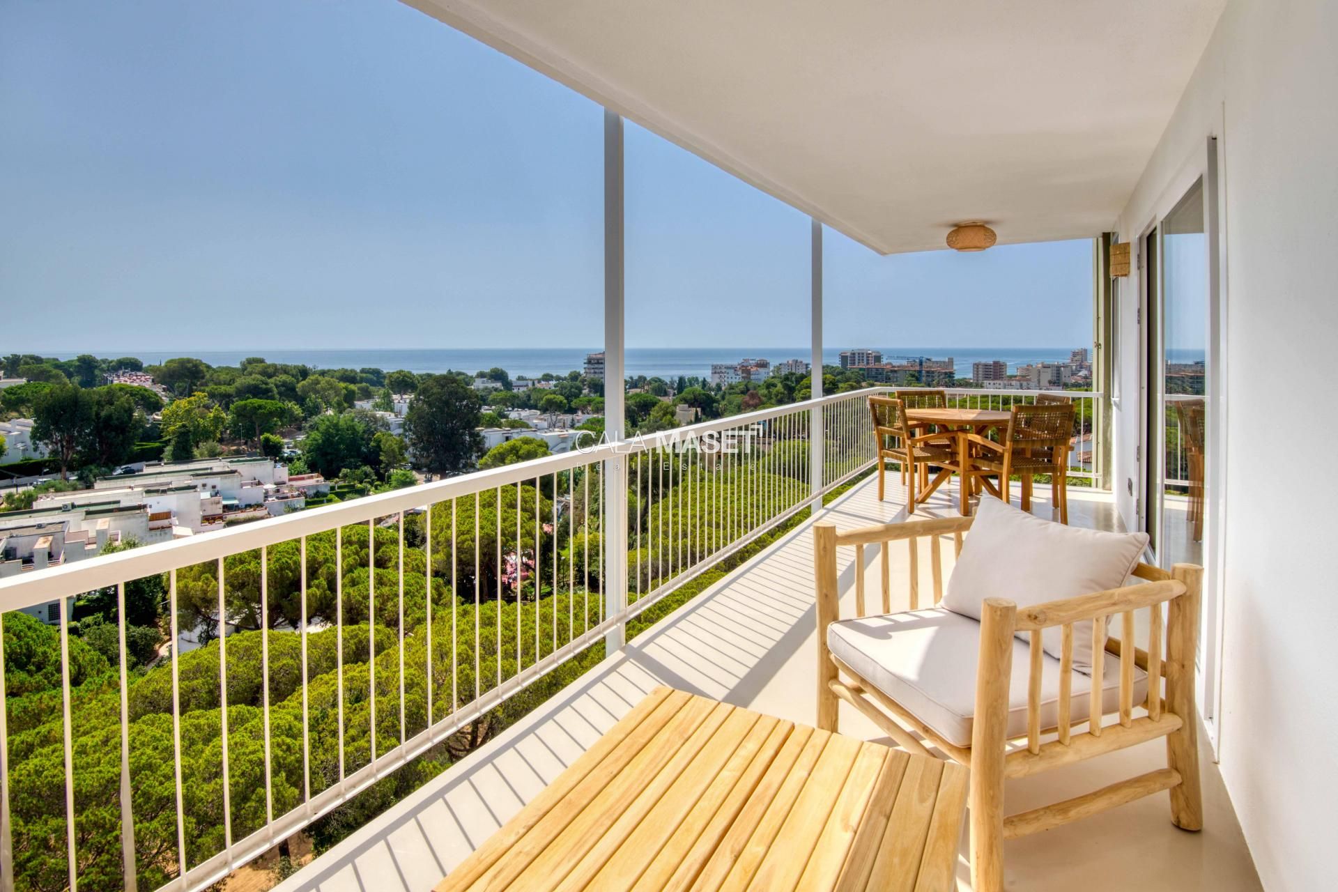 Terrassa de Apartament en venda en Castell d'Aro, Platja d'Aro i s'Agaró amb Calefacció, Moblat i Balcó