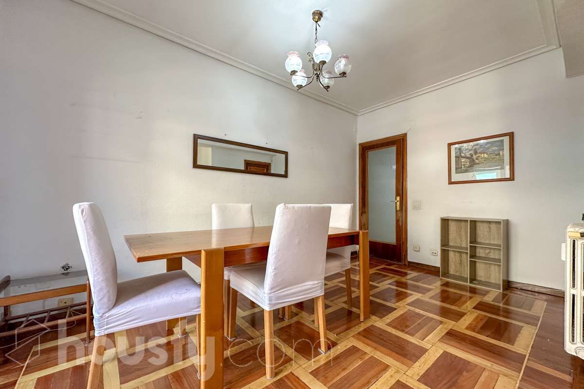 Dining room of Flat for sale in  Madrid Capital  with Heating and Terrace