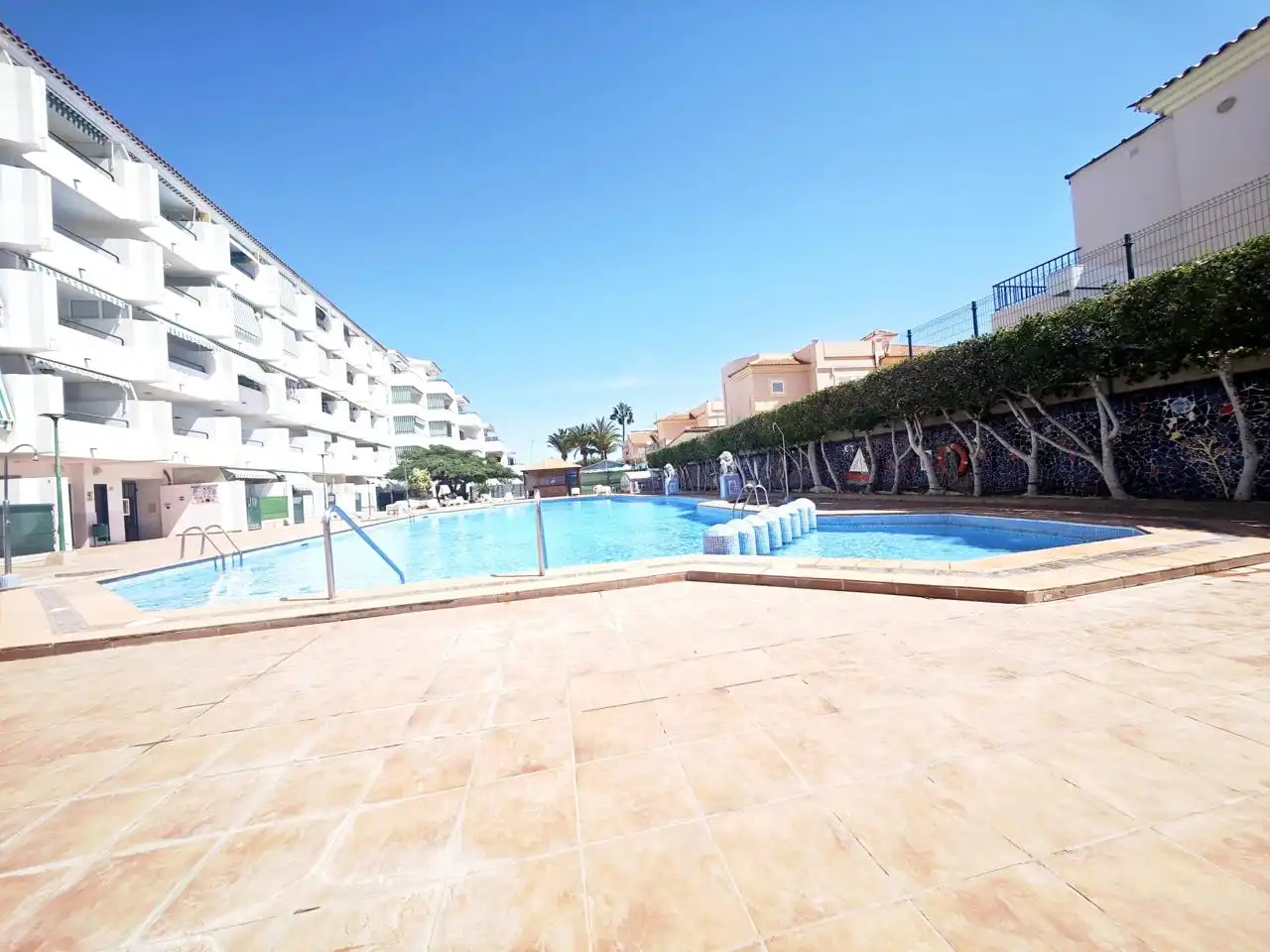 Piscina de Apartament de lloguer en Sonnenland