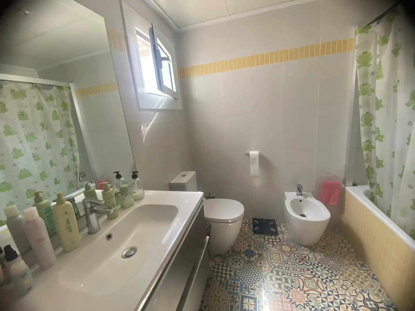 Baño de Casa adosada en venta en El Real de Gandia con Aire acondicionado, Amueblado y Horno