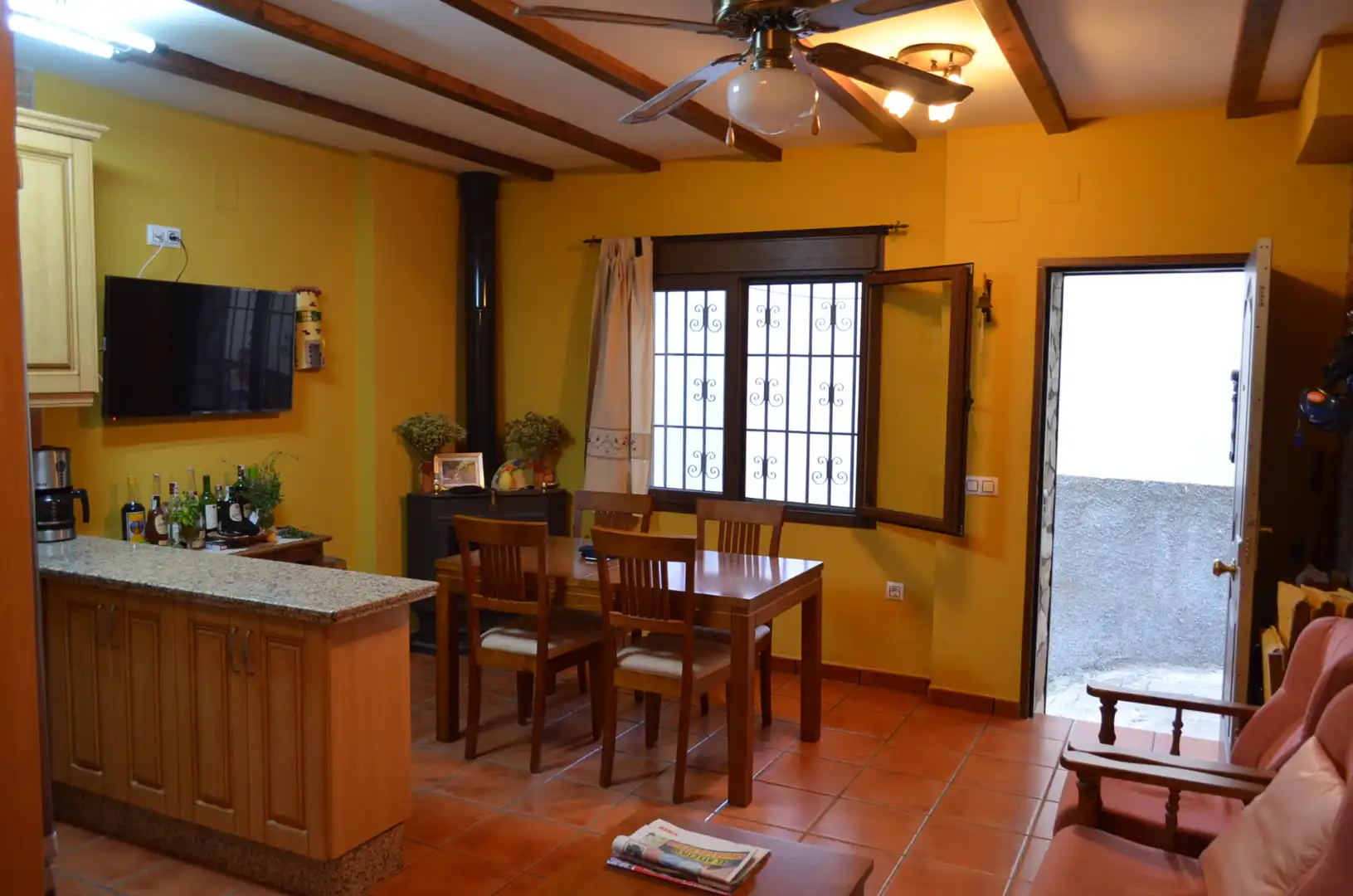 Dining room of Houses for sale in El Torno   with Air Conditioner, Heating and Furnished