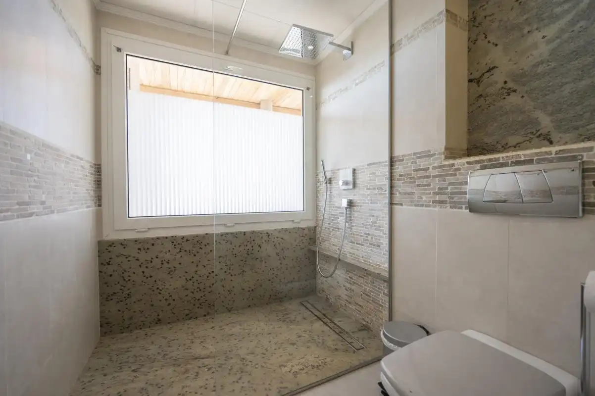 Baño de Casa o chalet de alquiler en Sant Josep de sa Talaia con Aire acondicionado, Calefacción y Jardín privado