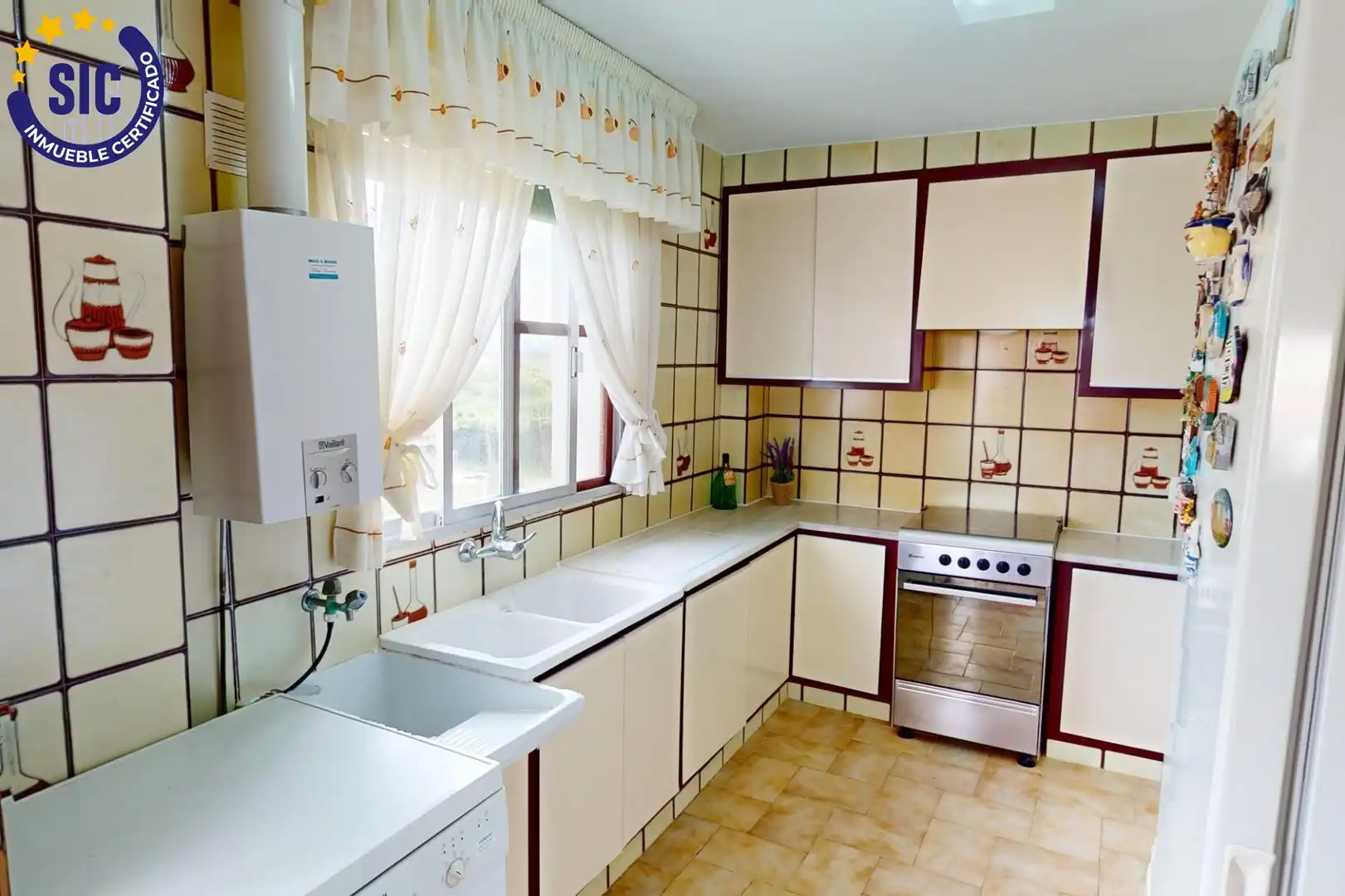 Cocina de Casa o chalet en venta en Benicasim / Benicàssim con Aire acondicionado, Jardín privado y Terraza