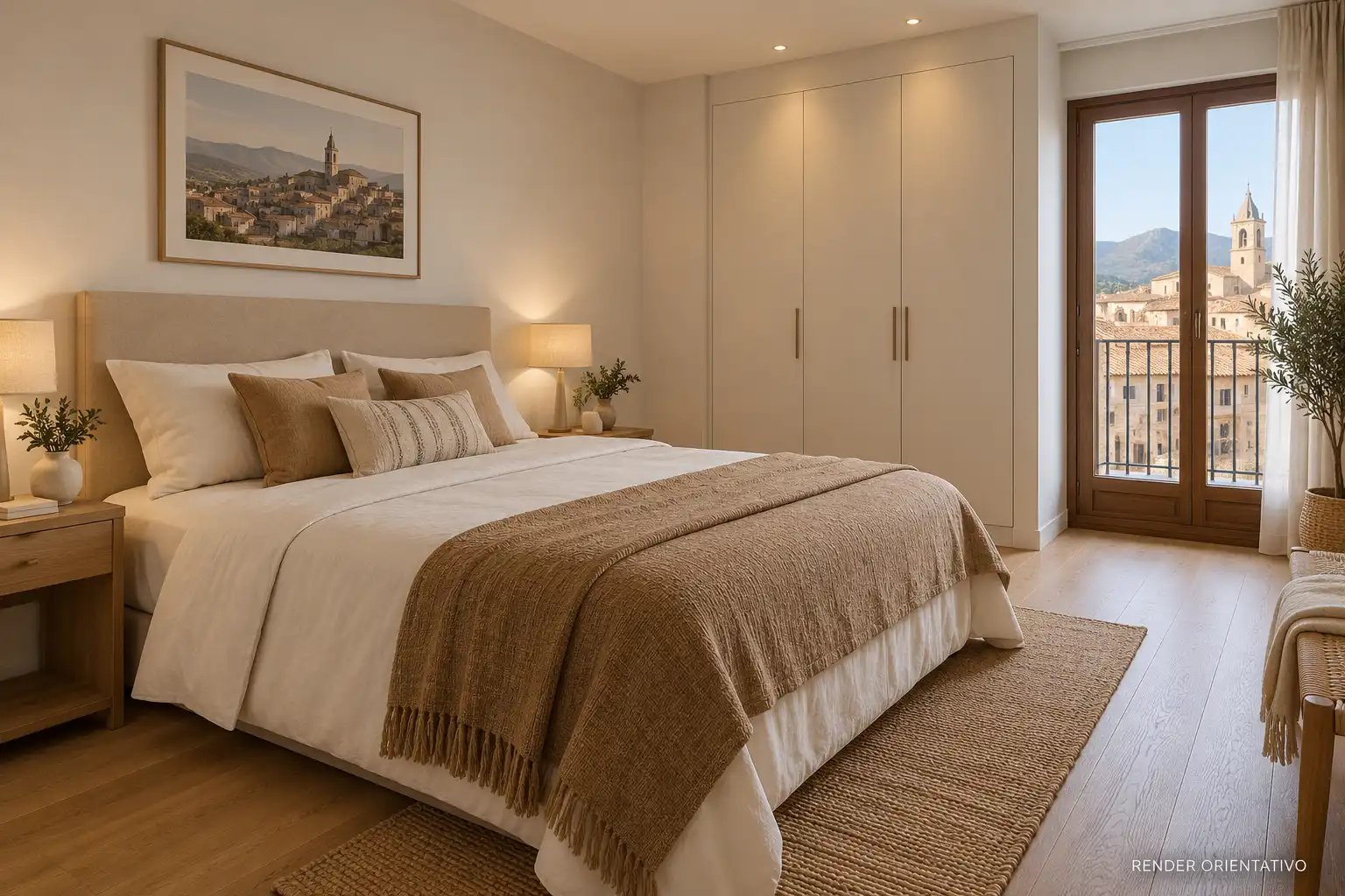 Bedroom of Flat for sale in Tarazona, Zaragoza
