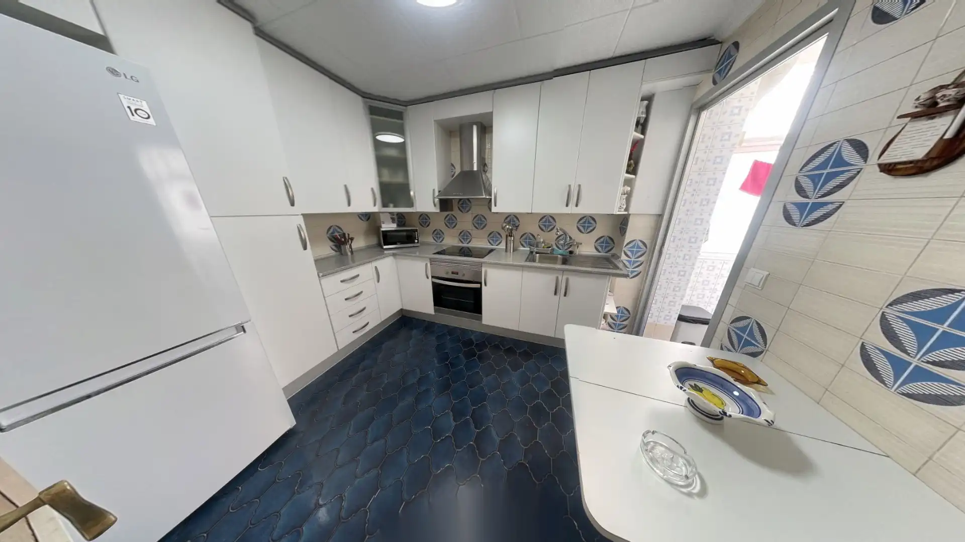 Kitchen of Flat for sale in Alicante / Alacant  with Air Conditioner, Heating and Furnished