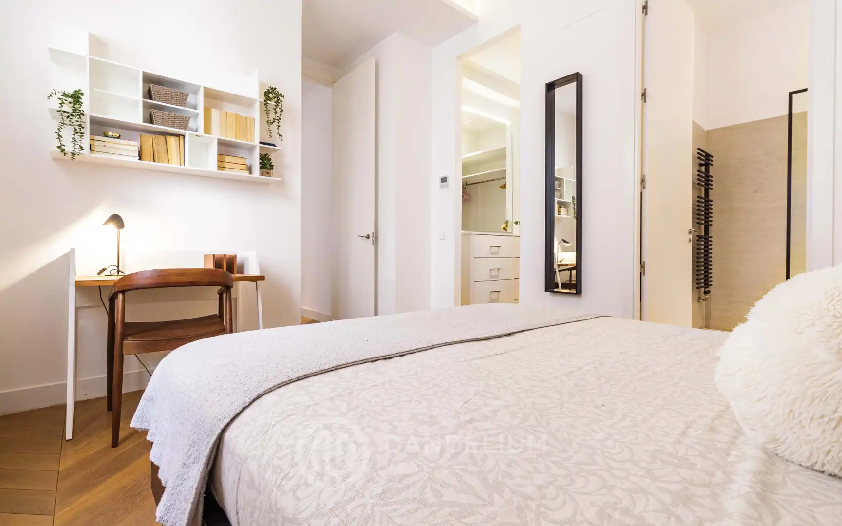 Habitación de Piso de alquiler en Madrid con Aire acondicionado, Calefacción y Parquet