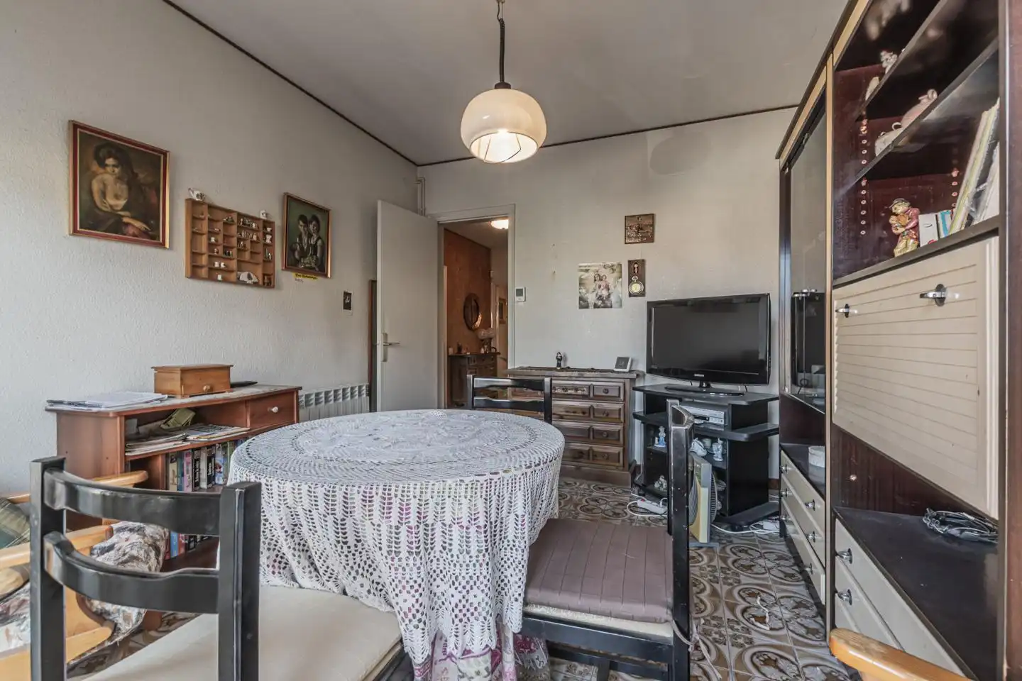 Living room of Flat for sale in Terrassa  with Terrace and Balcony