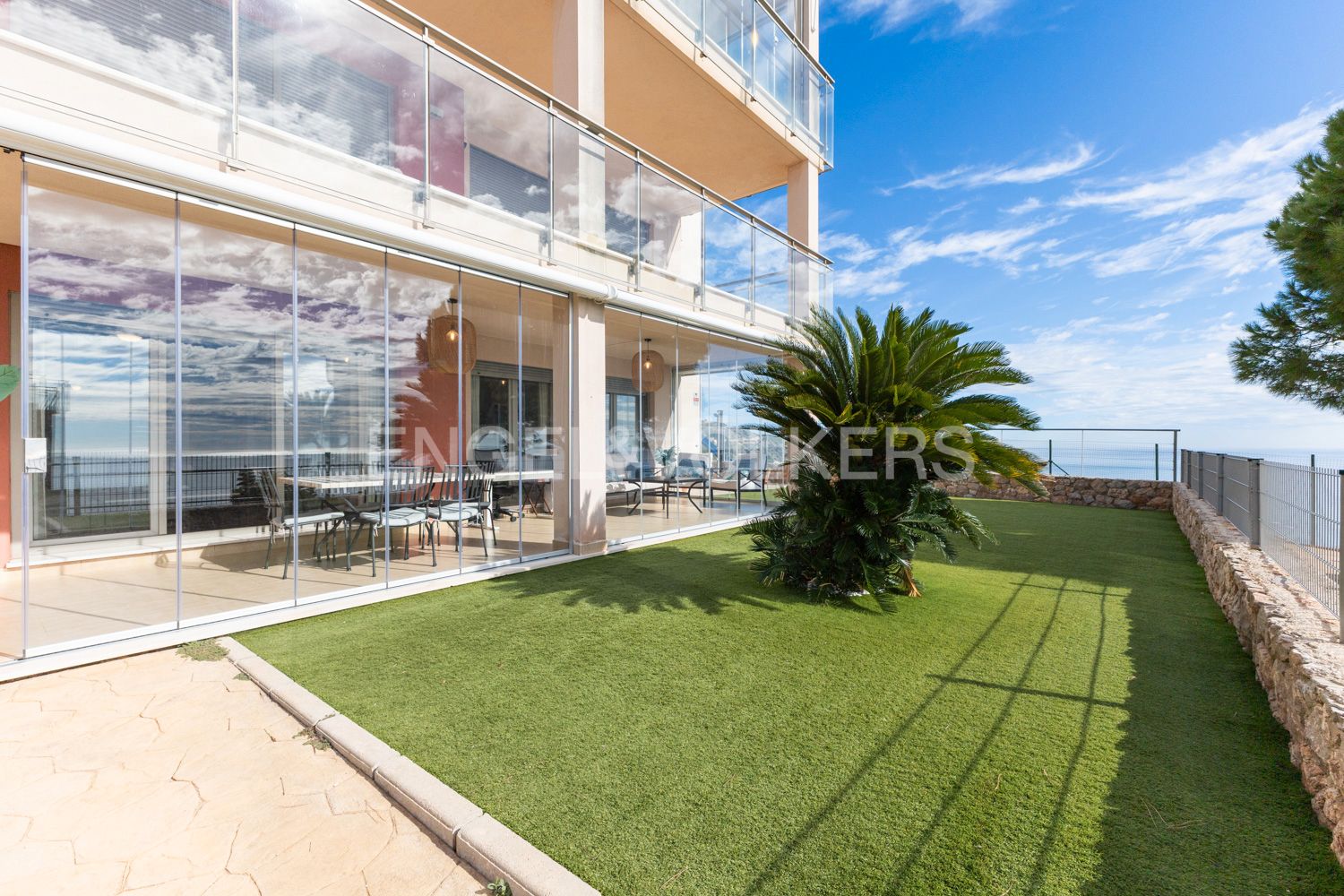 Terrace of Apartment for sale in Oropesa del Mar / Orpesa  with Air Conditioner, Heating and Private garden