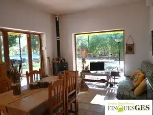 Sala d'estar de Finca rústica en venda en Montblanc amb Calefacció, Jardí privat i Traster