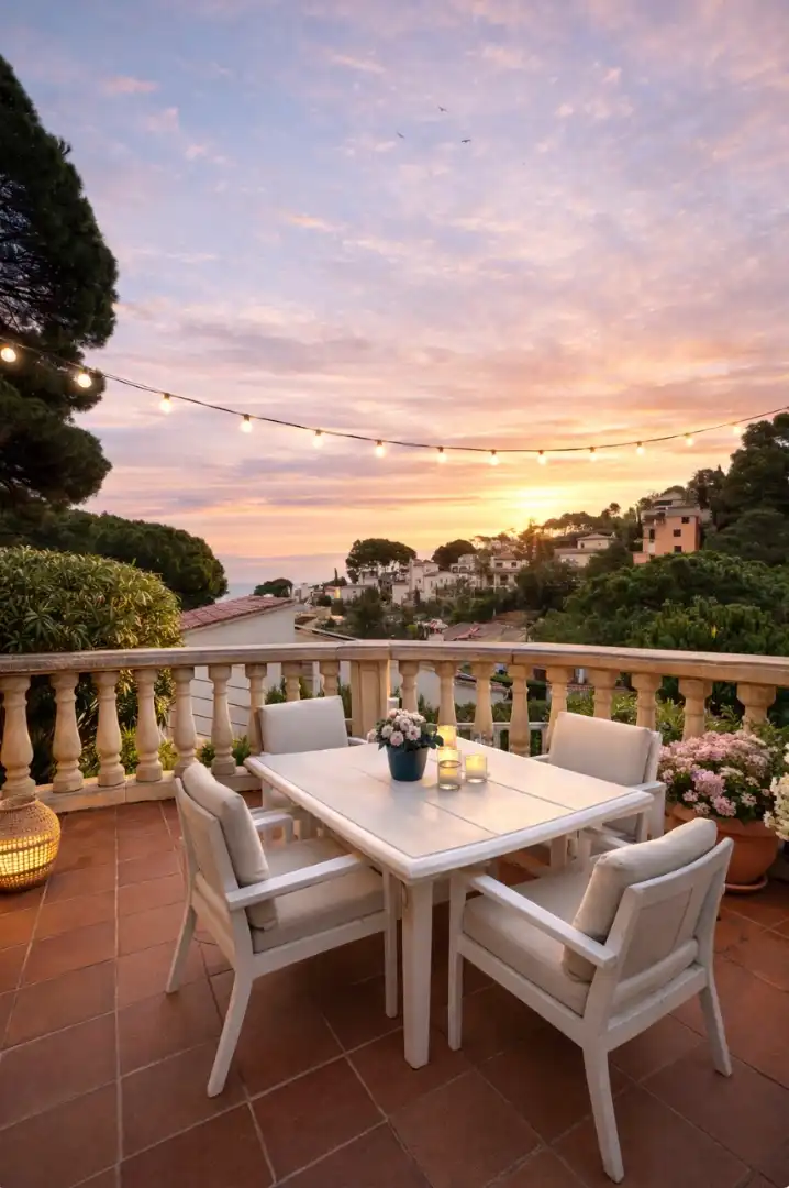 Chalet con terraza en venta en Carrer del Puig Vermell