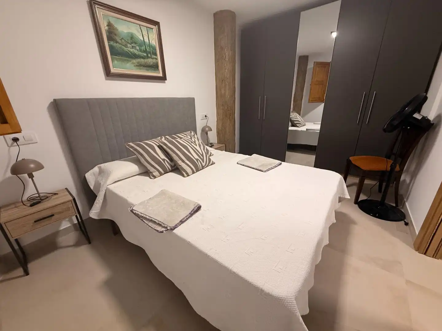 Bedroom of Apartments for rent in Bareyo  with Heating, Terrace and Furnished