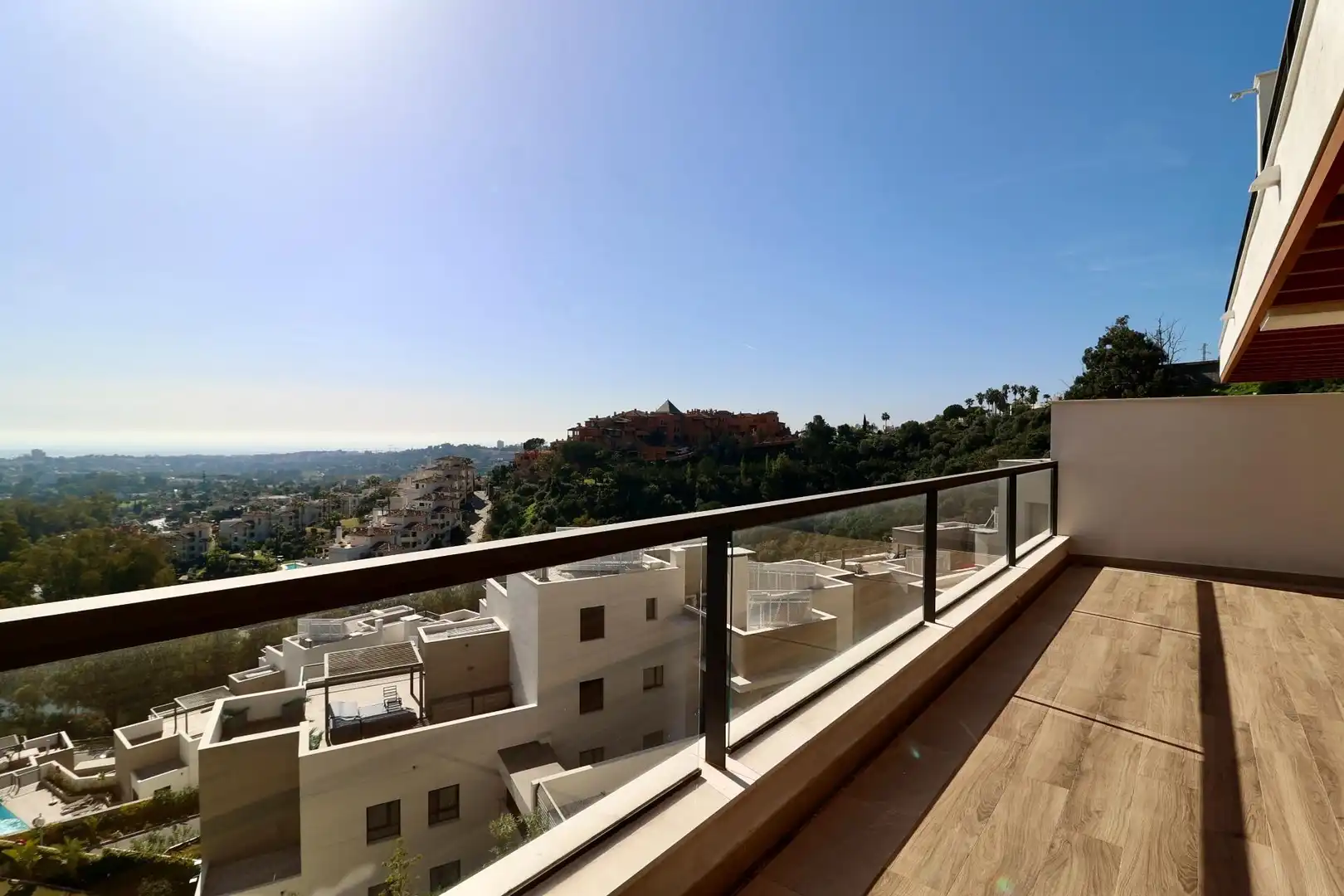 Terrace of Flat for sale in Marbella  with Air Conditioner, Private garden and Terrace