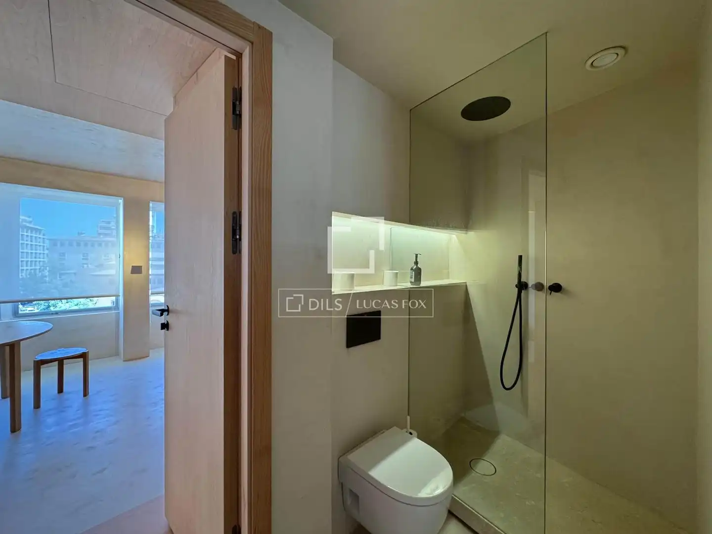 Bathroom of Flat for rent in  Palma de Mallorca  with Air Conditioner, Heating and Parquet flooring