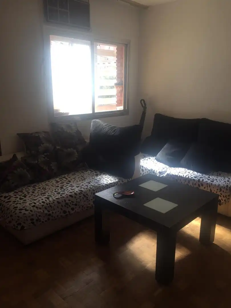 Living room of Flat for sale in Madrid  with Heating, Parquet flooring and Terrace