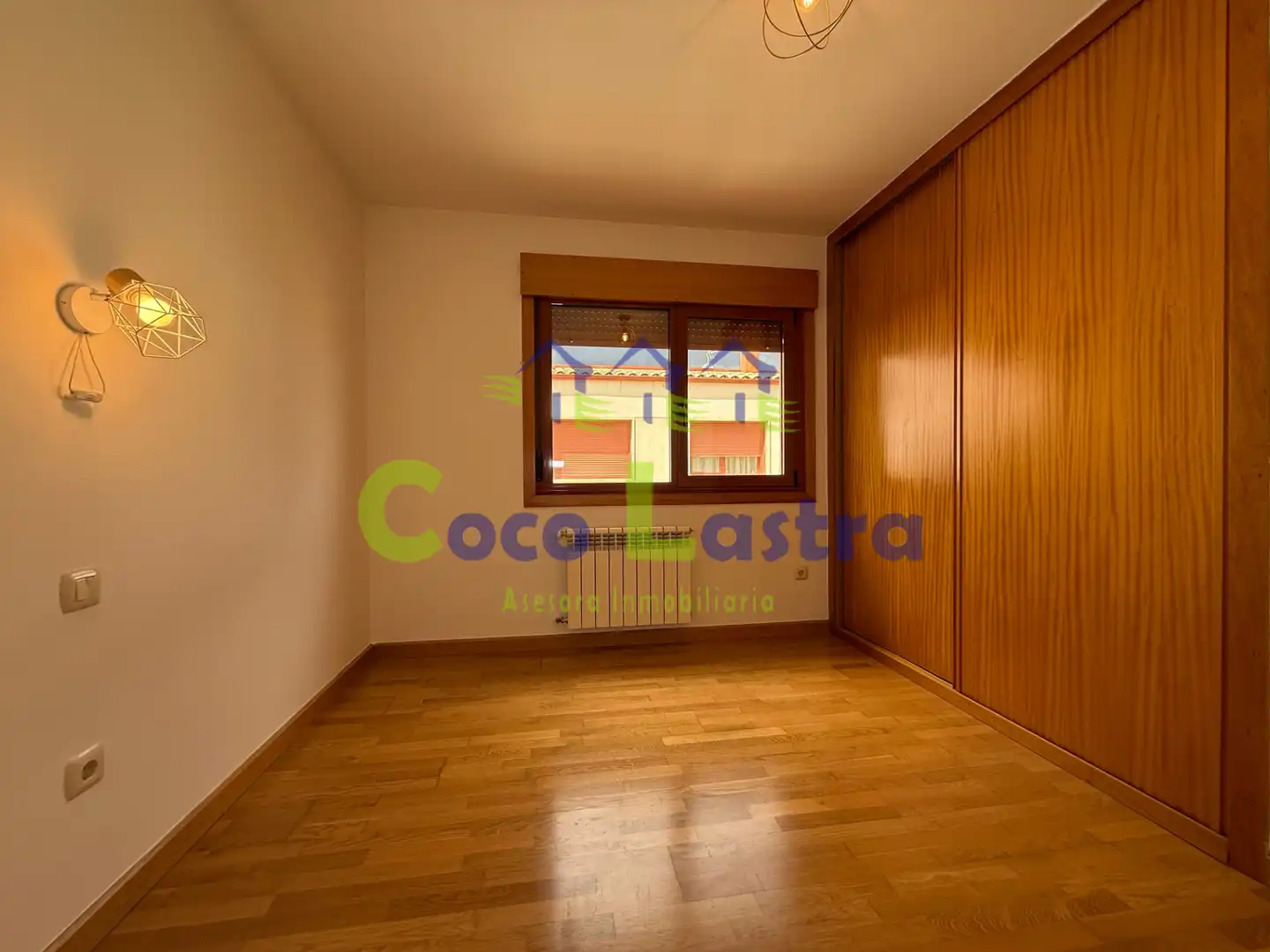 Schlafzimmer von Einfamilien-Reihenhaus zur Miete in Doñinos de Salamanca mit Heizung, Privatgarten und Ofen