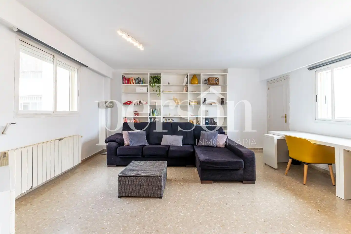 Sala de estar de Piso de alquiler en Valencia con Aire acondicionado y Amueblado