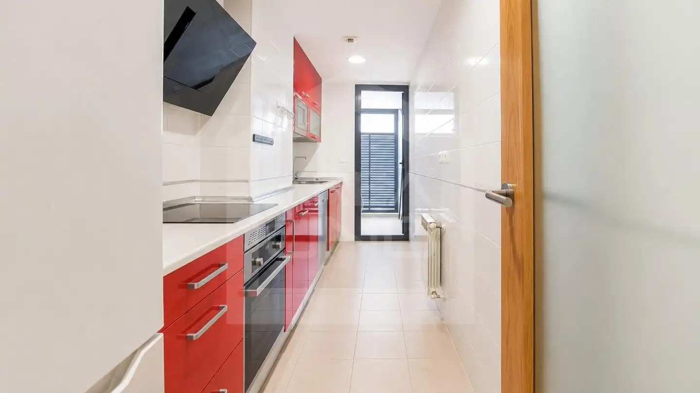 Kitchen of Flat for rent in Móstoles  with Air Conditioner, Heating and Storage room
