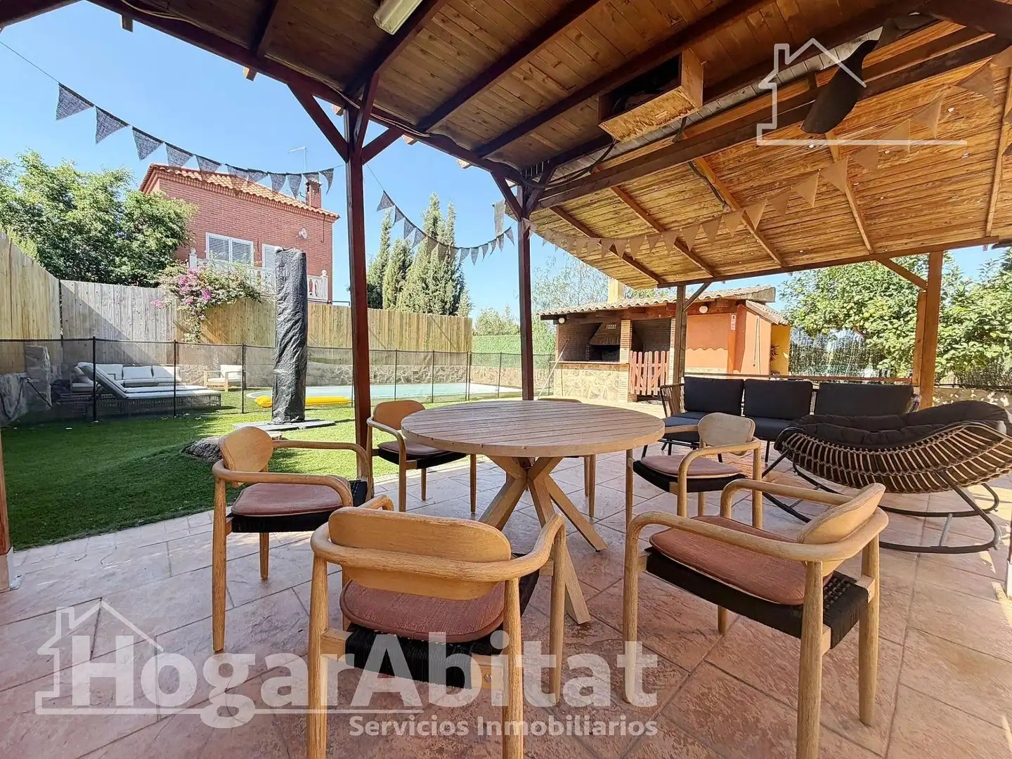 Terrace of Houses for sale in Moncada  with Air Conditioner, Heating and Private garden