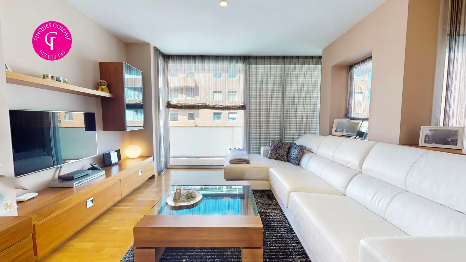 Sala de estar de Ático en venta en Girona con Aire acondicionado, Calefacción y Terraza