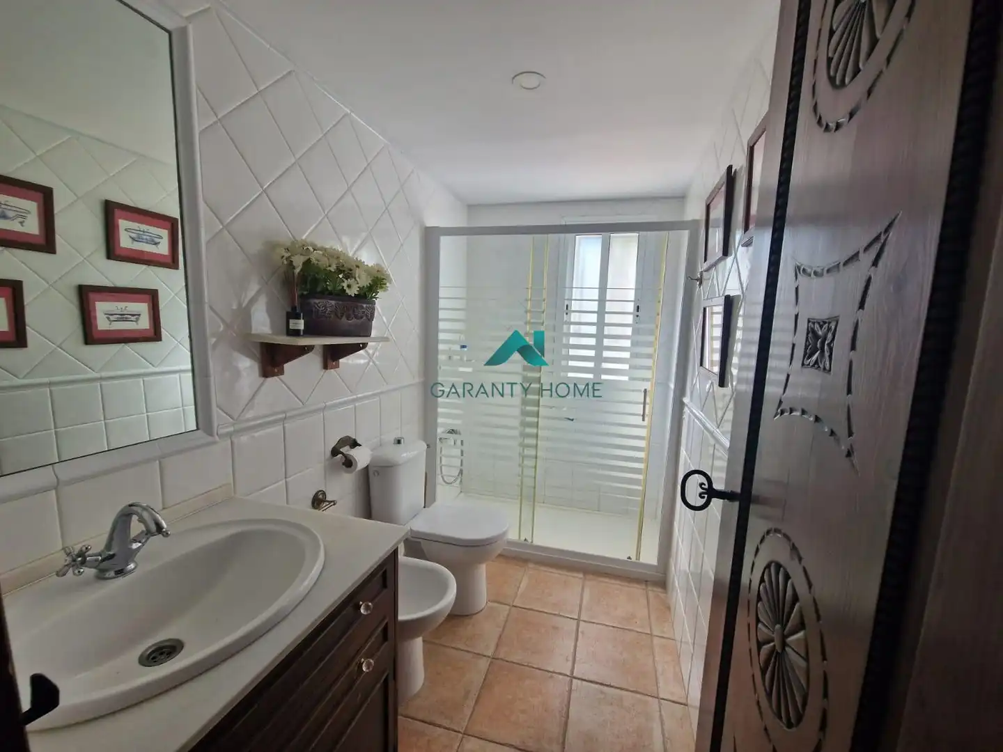 Bathroom of Houses for rent in Jerez de la Frontera  with Air Conditioner, Private garden and Storage room