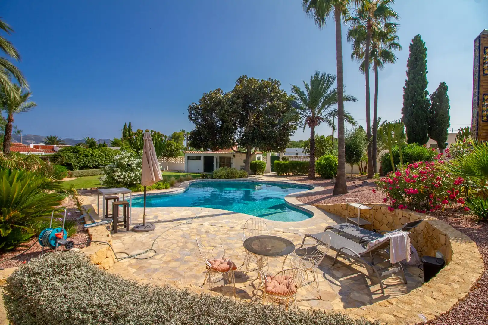 Garden of Houses for sale in L'Alfàs del Pi  with Swimming Pool