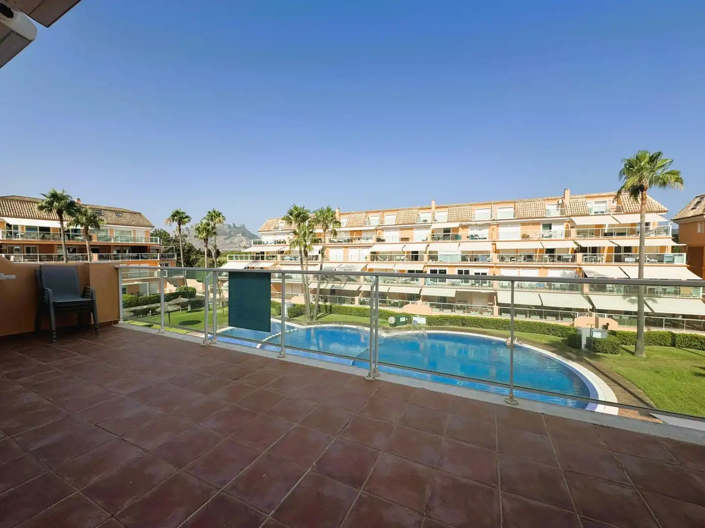 Terrassa de Apartament en venda en Dénia amb Aire condicionat, Jardí privat i Terrassa