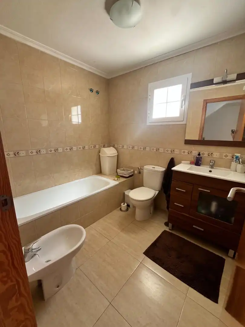 Baño de Casa adosada en venta en Pulpí con Aire acondicionado, Jardín privado y Terraza