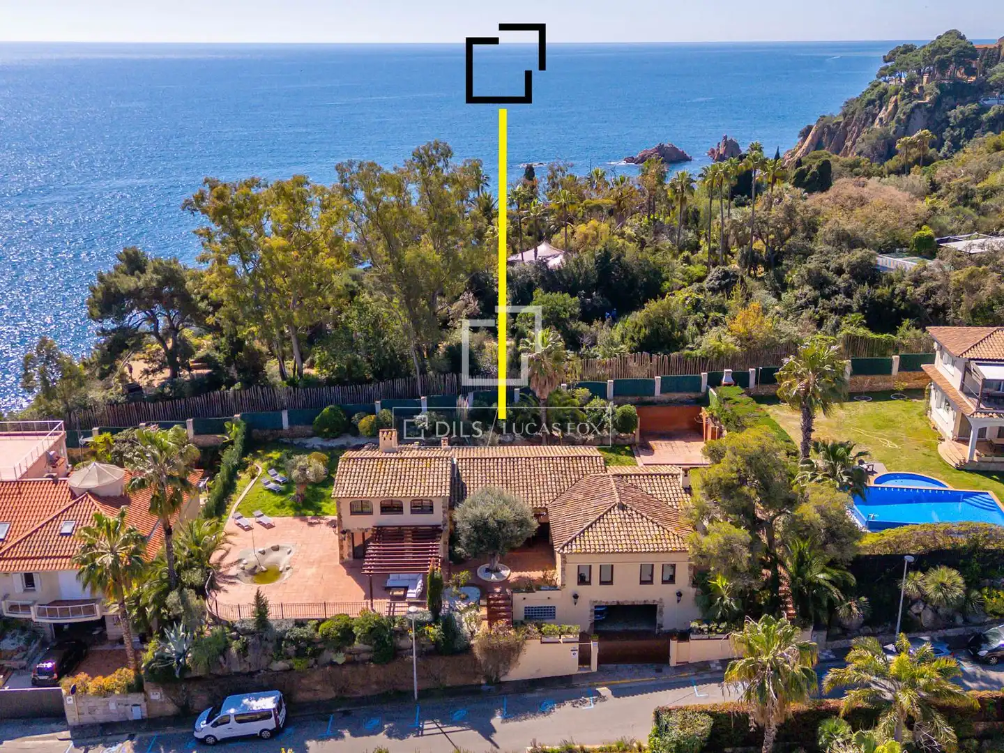 Vista exterior de Casa o chalet en venta en Blanes con Aire acondicionado, Calefacción y Jardín privado