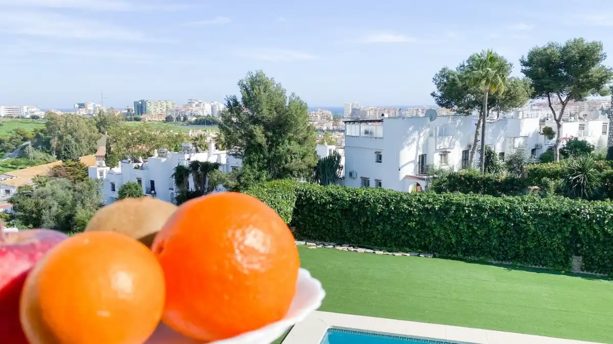 Jardín de Casa o chalet en venta en Mijas con Calefacción, Jardín privado y Terraza