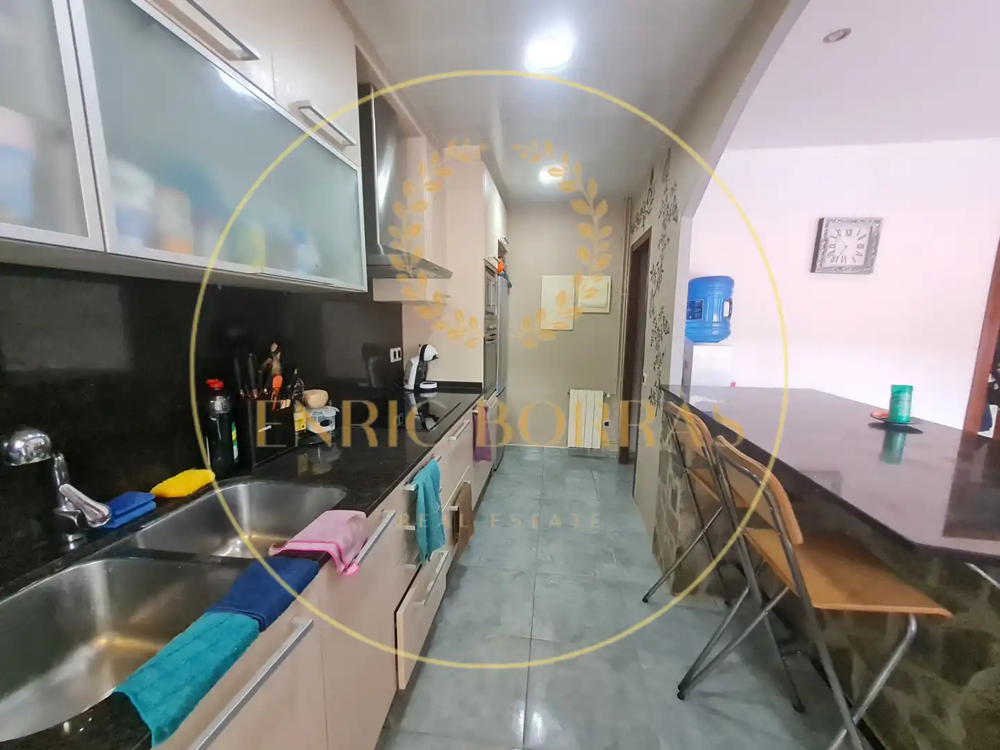 Cocina de Piso en venta en Puig-reig con Calefacción, Trastero y Amueblado