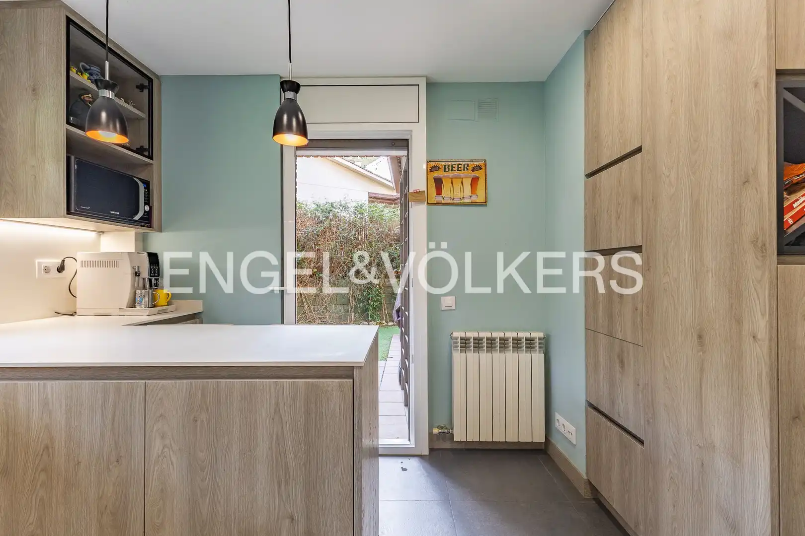 Kitchen of Houses for sale in Sant Cugat del Vallès  with Air Conditioner, Heating and Private garden