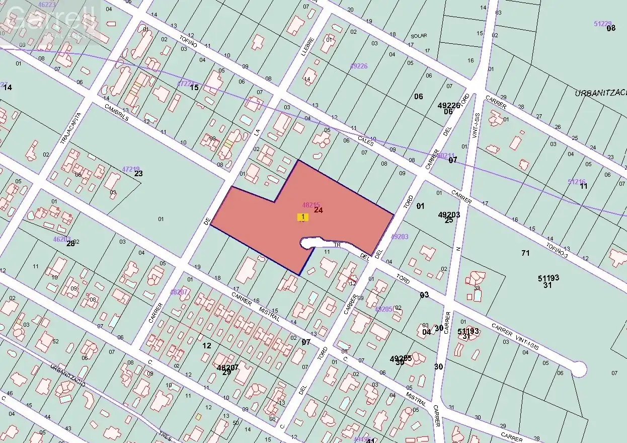 Terrenos y solares en venta en CL DEL TORD
  CALES
 L'AMETLLA DE MAR (TARRAGONA)