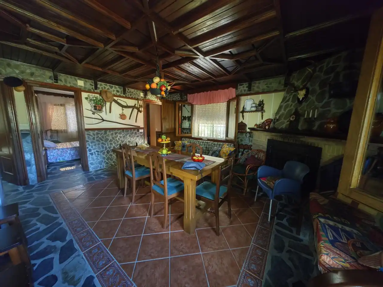 Comedor de Casa o chalet en venta en Cabrero con Jardín privado y Terraza