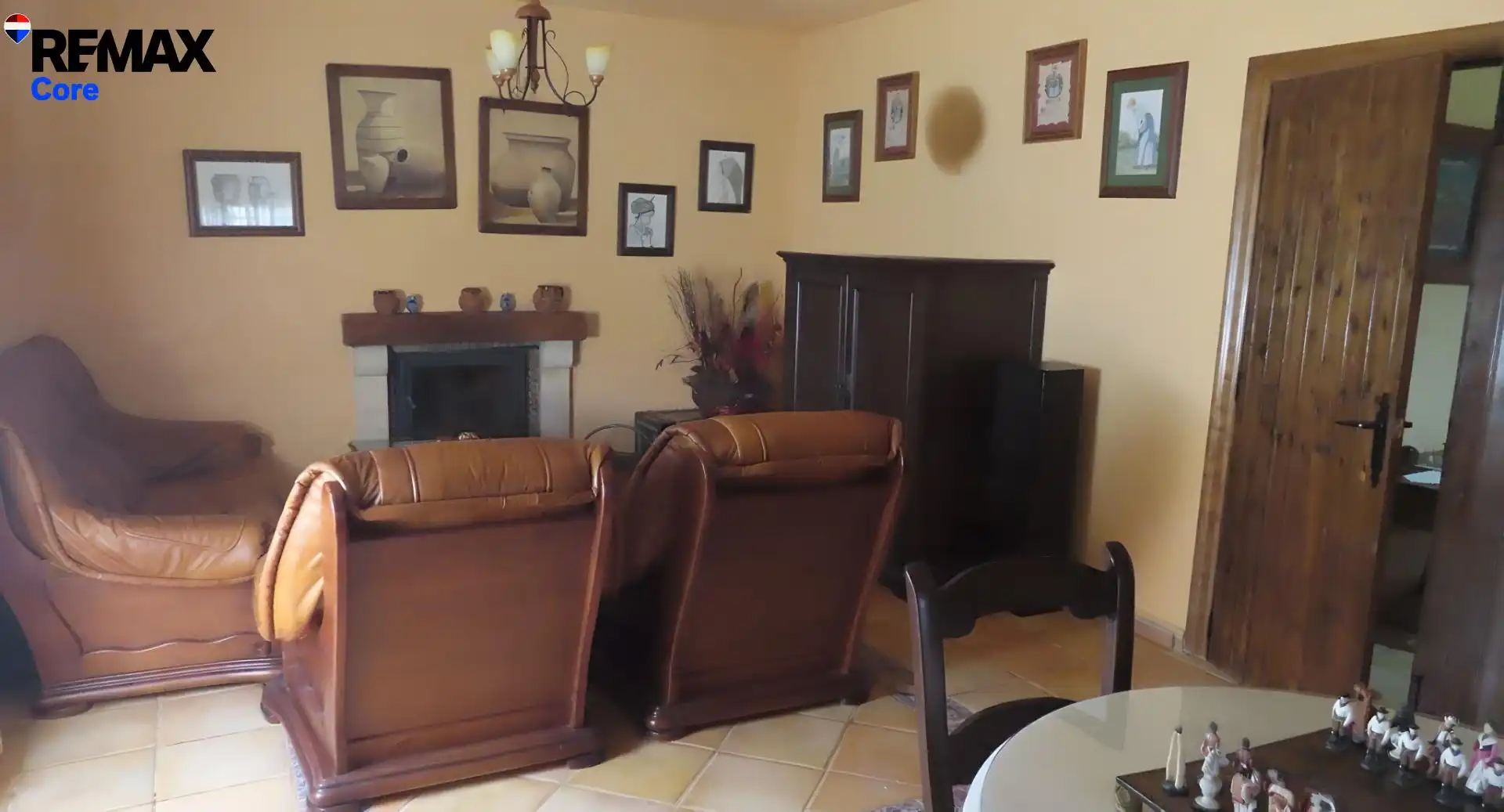 Sala d'estar de Casa o xalet en venda en Villar del Rey amb Aire condicionat, Calefacció i Jardí privat