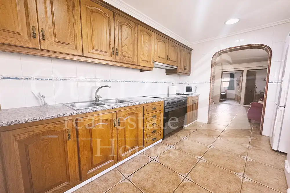 Cocina de Casa o chalet en venta en Alberic con Jardín privado, Terraza y Trastero