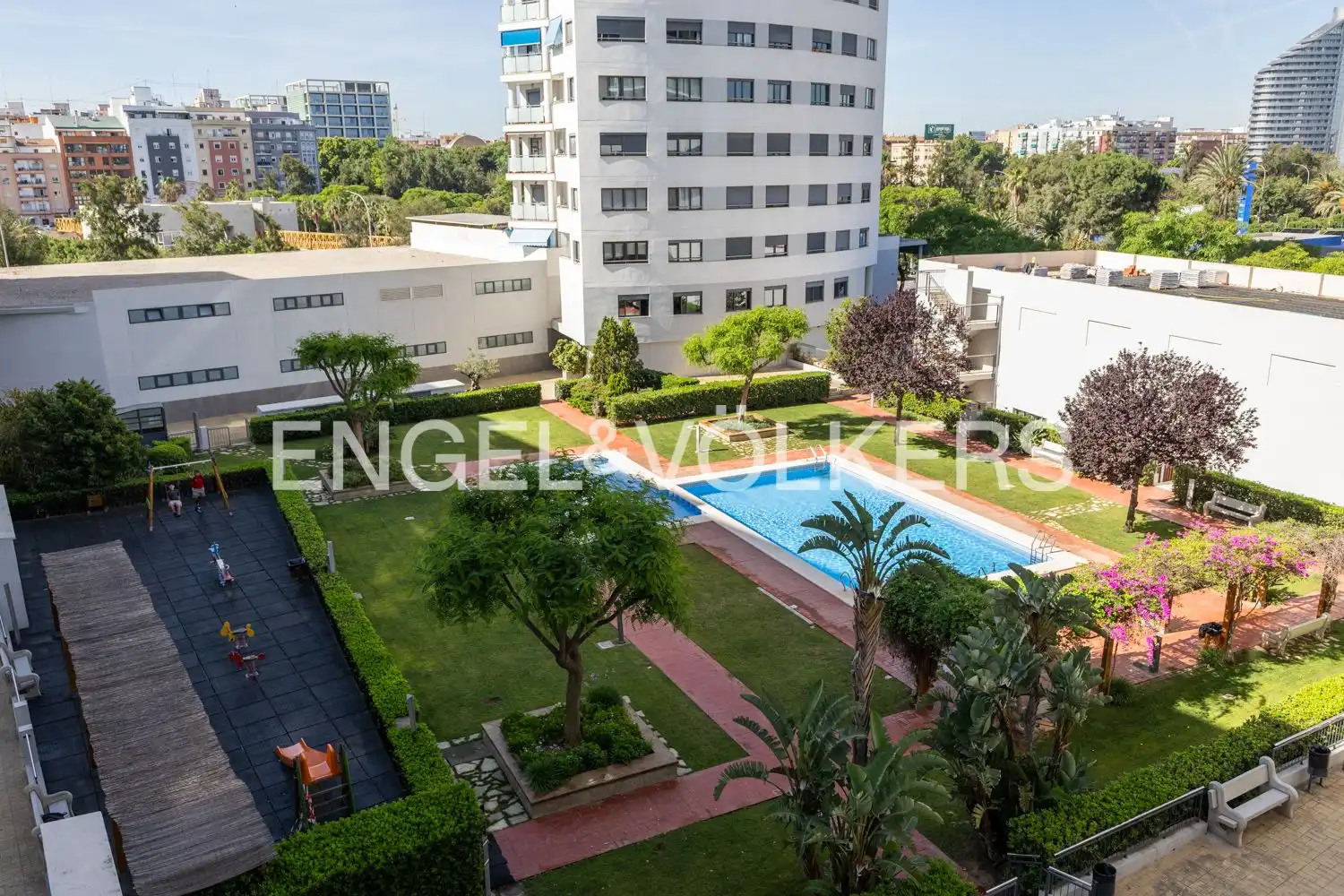 Vista exterior de Pis de lloguer en Valencia amb Aire condicionat, Calefacció i Terrassa