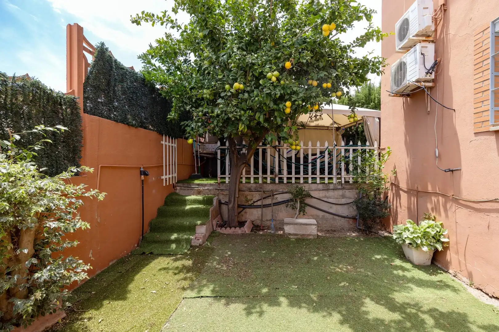 Jardín de Casa adosada en venta en Málaga con Terraza
