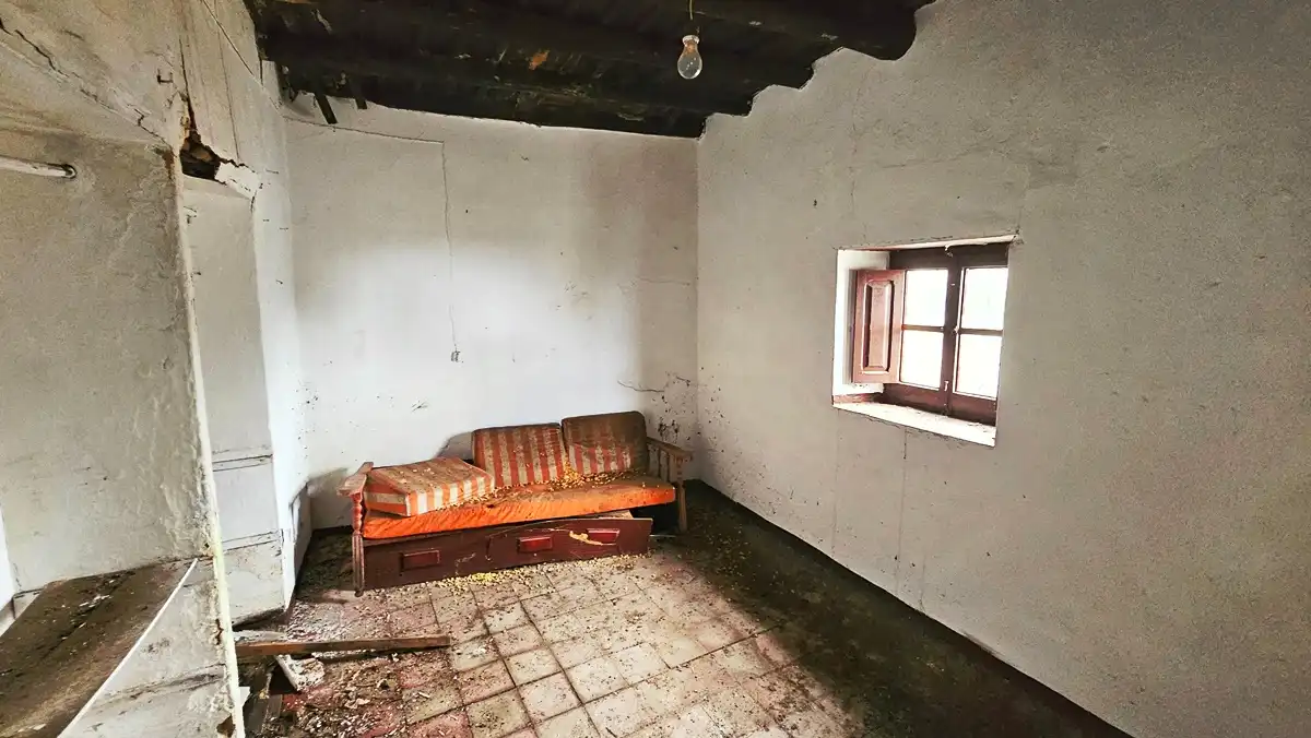 Sala de estar de Casa o chalet en venta en Fuenteheridos con Jardín privado, Terraza y Trastero