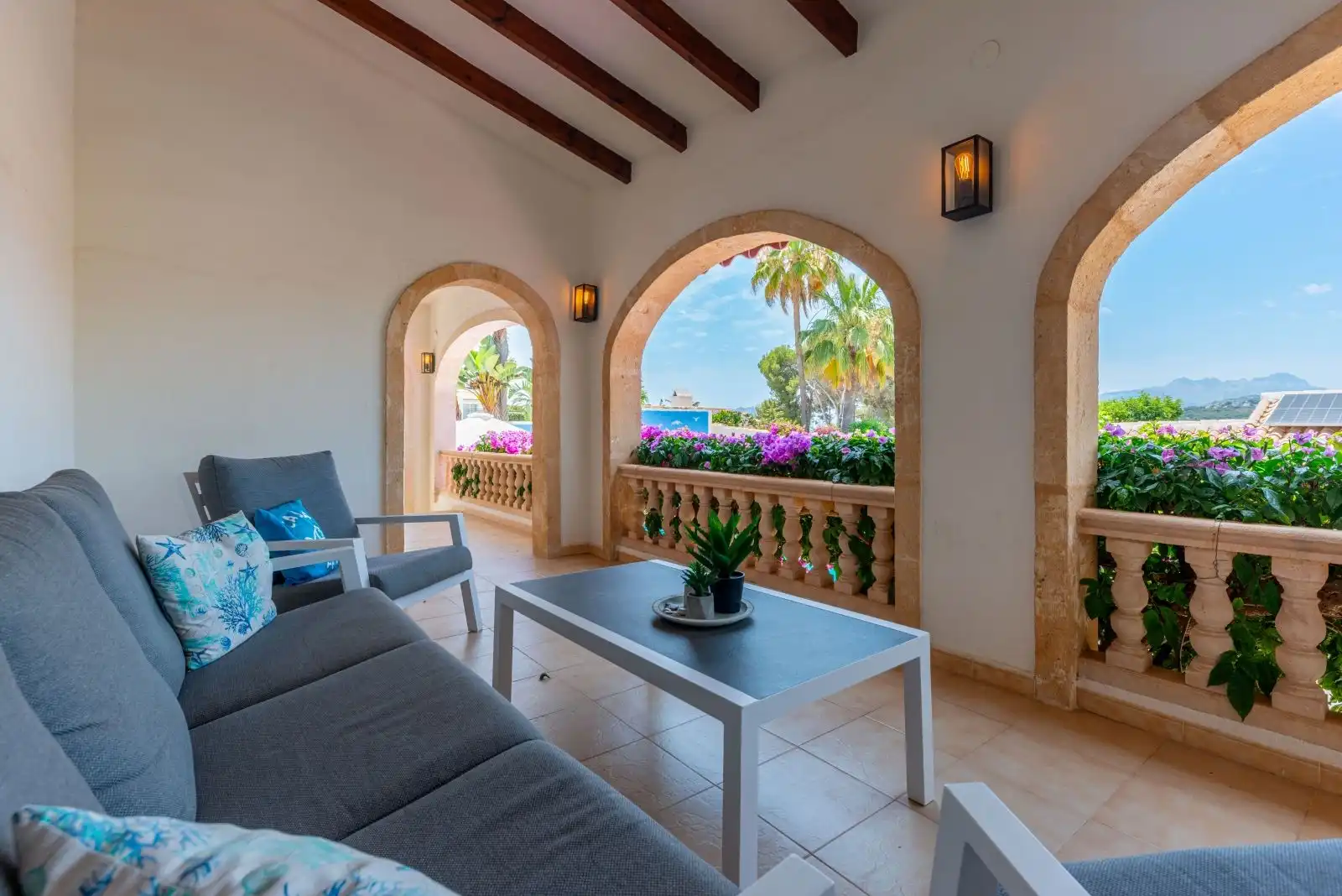 Terraza de Casa o chalet en venta en Moraira con Aire acondicionado, Calefacción y Terraza